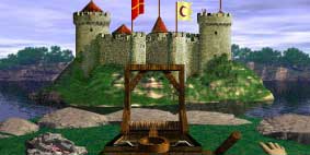 Mordred's kasteel uit Merlin's Quest